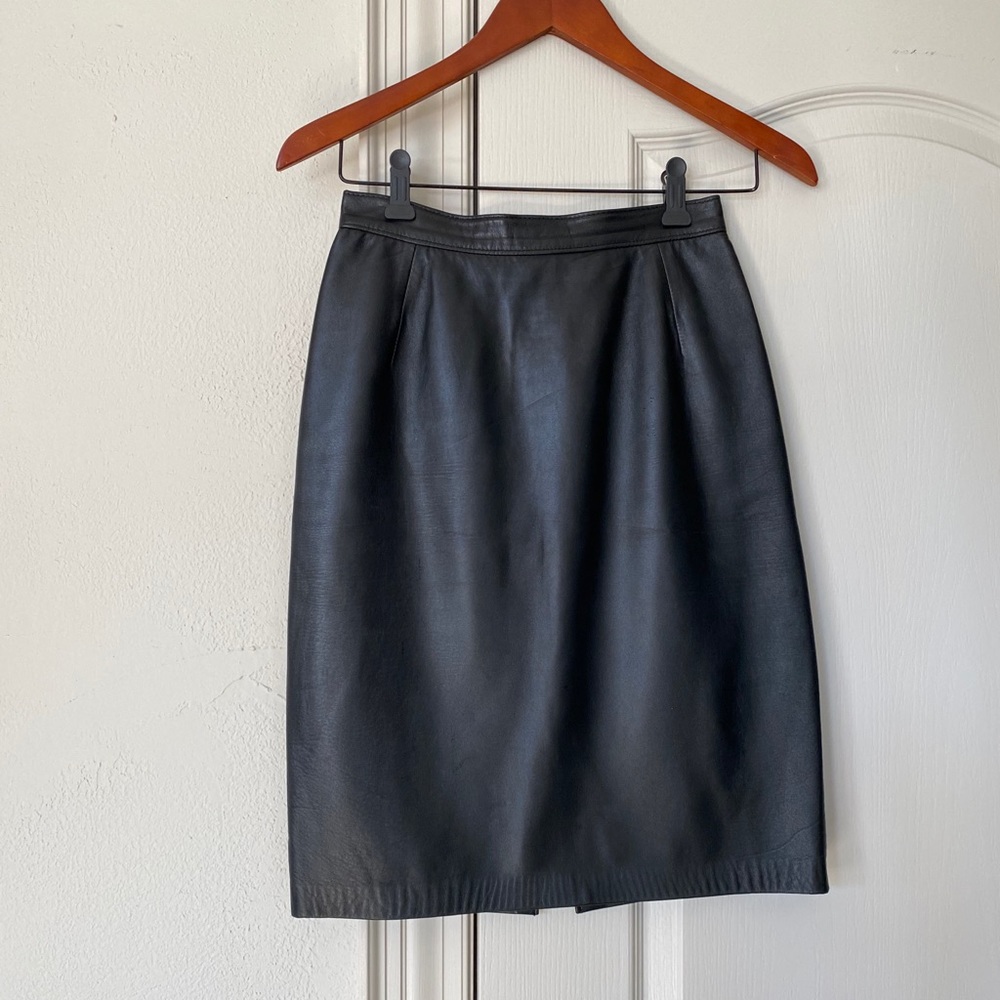 Genuine Leather Skirt in perfect condition